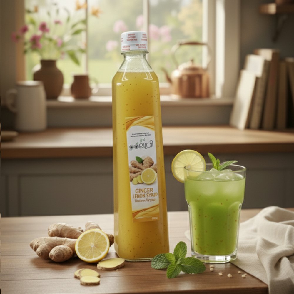 Ginger Lemon Syrup